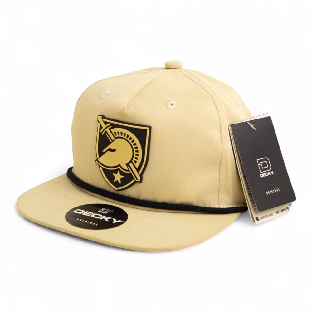 Army Black Knights 3D Classic Rope Hat- Birch/ Black